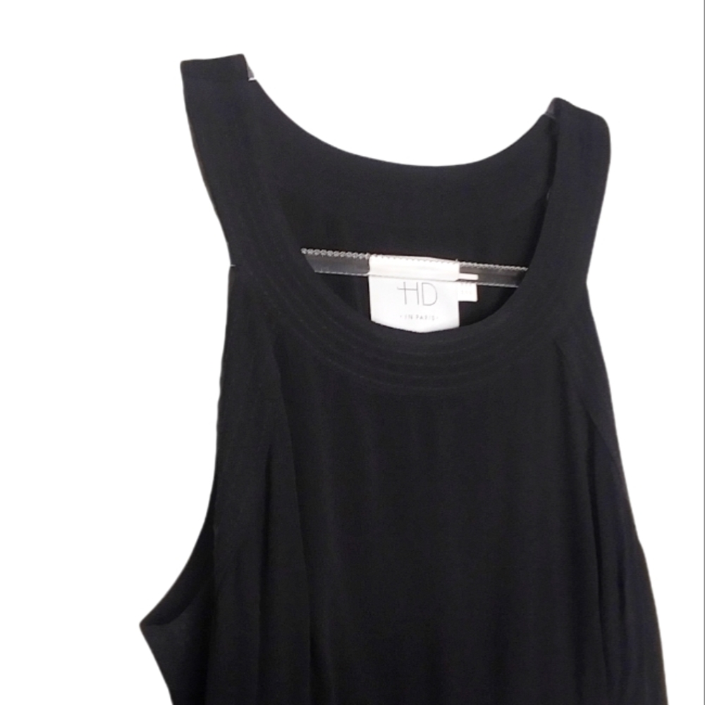 Anthropologie HD In Paris Black Ennis Flare Dress - Picture 4 of 12